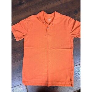 Children’s Place Boys Size XXL (16) Orange  Short Sleeve Polo Shirt!